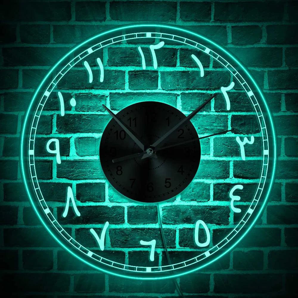 Neon Clock